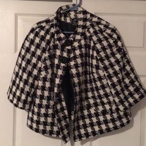 Black houndstooth jacket